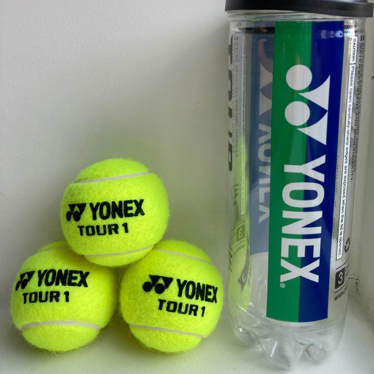 1 can of Yonex Tour balls
