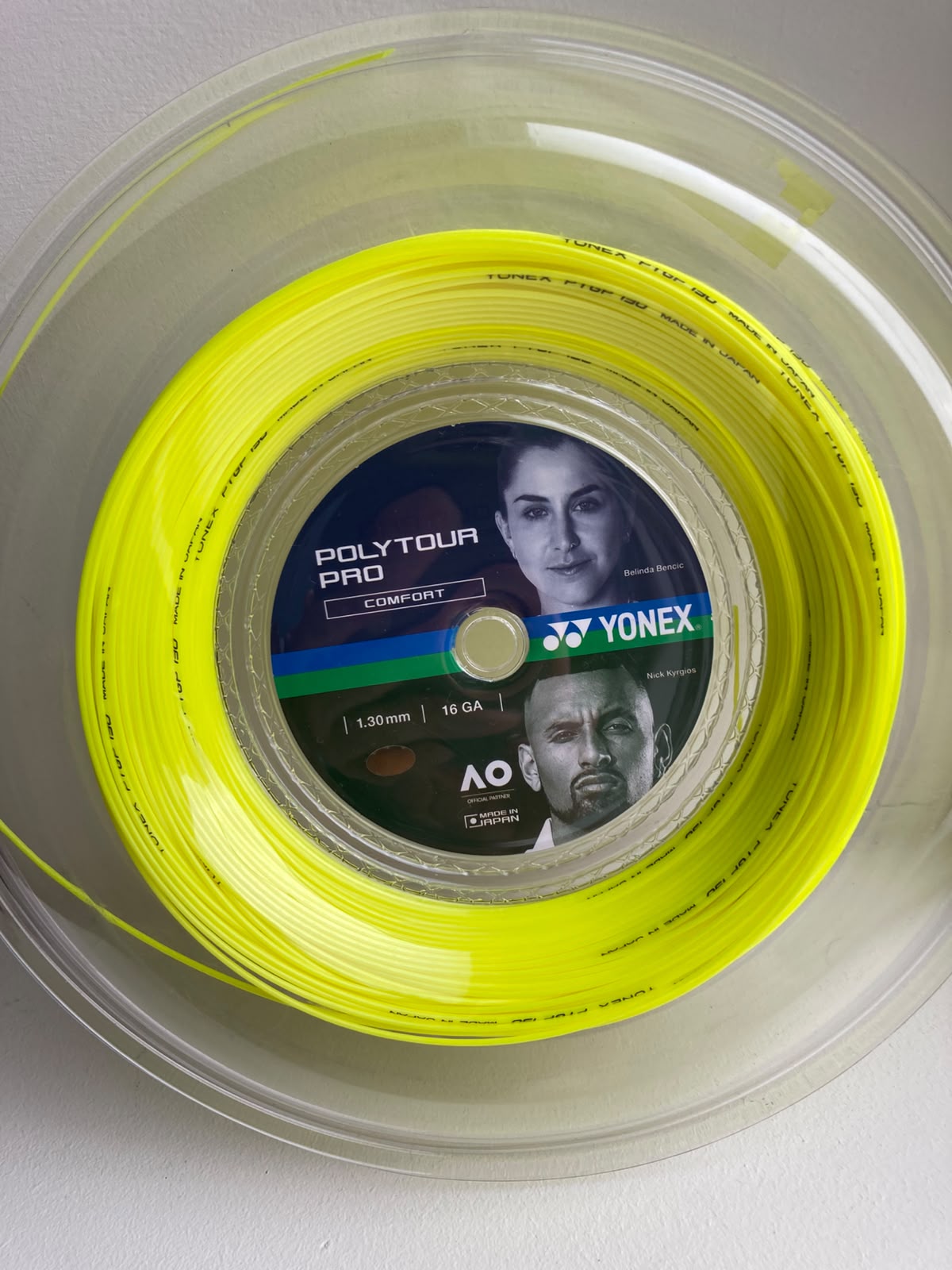 Yonex Poly Tour Pro string reel