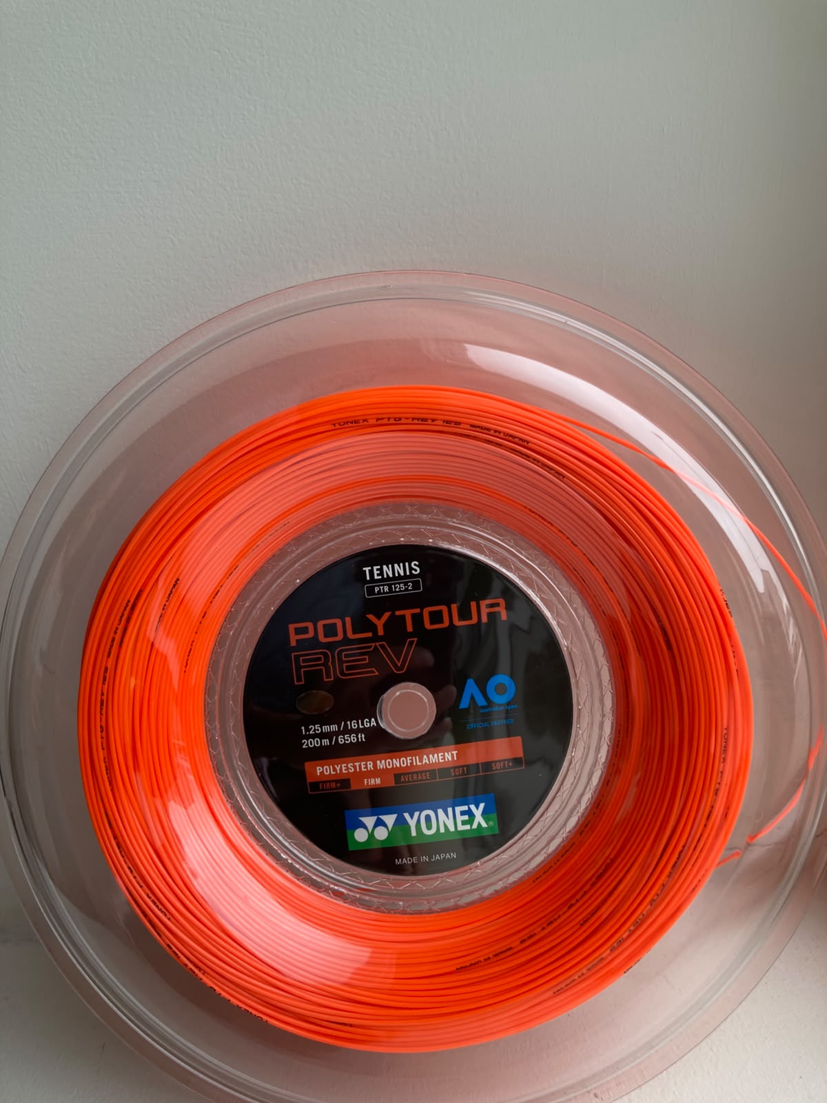 Yonex Poly Tour Rev string reel